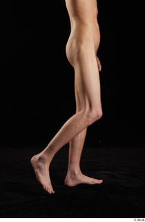 Johnny Reed  1 calf flexing nude side view 0002.jpg